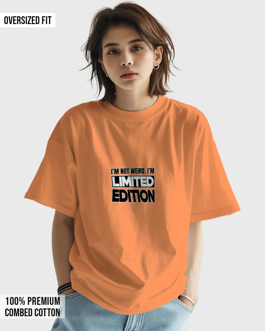 Womens Oversized TShirt Funky Never Stop Loving
