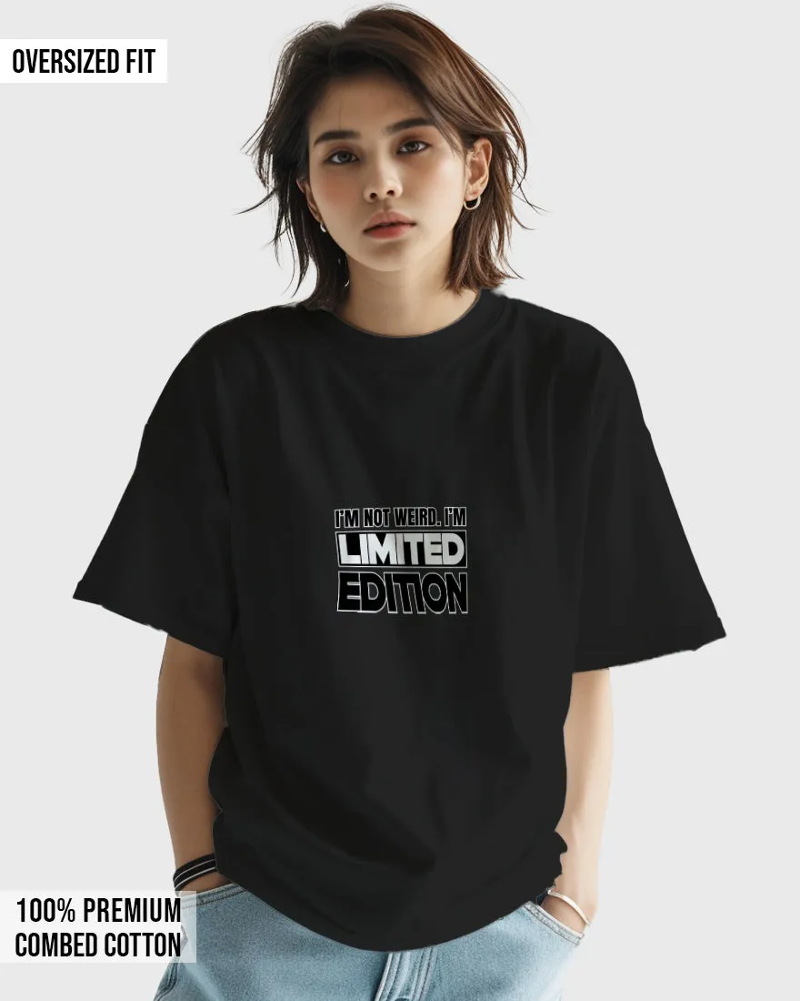 Womens Oversized TShirt Funky Never Stop Loving