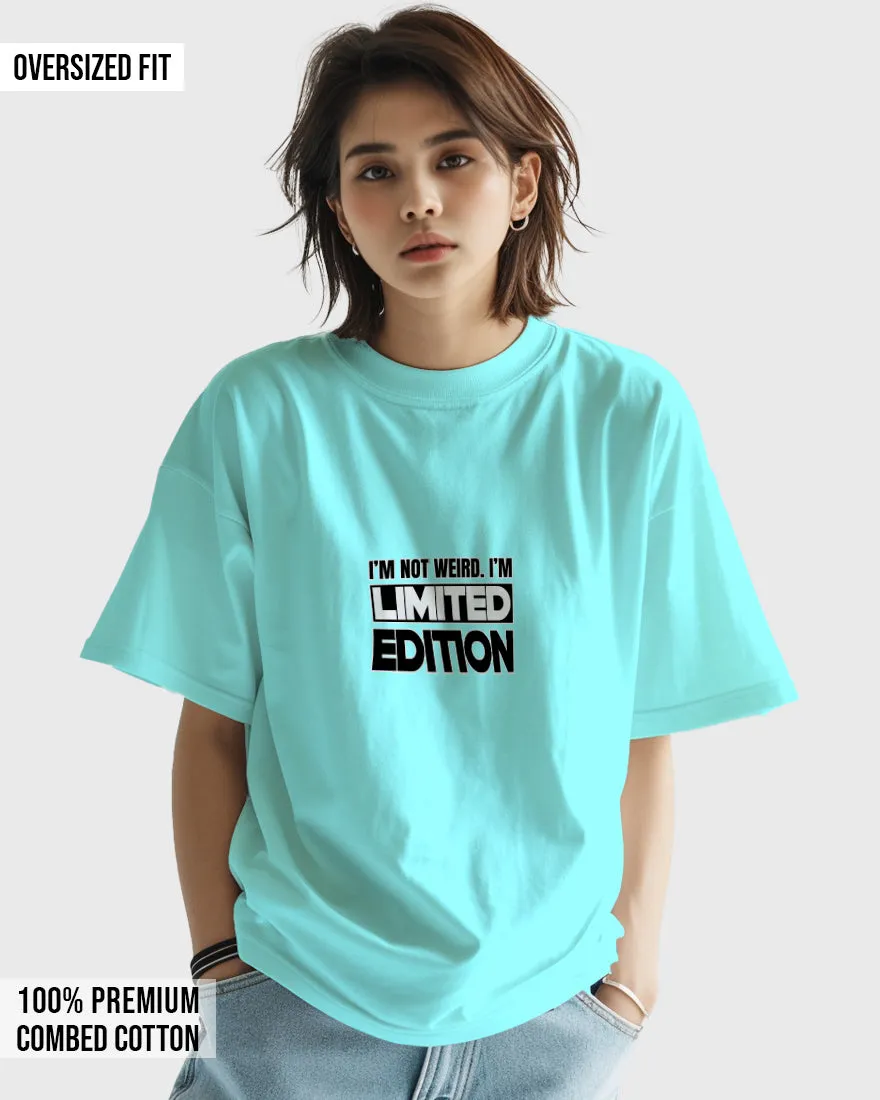 Womens Oversized TShirt Funky Never Stop Loving