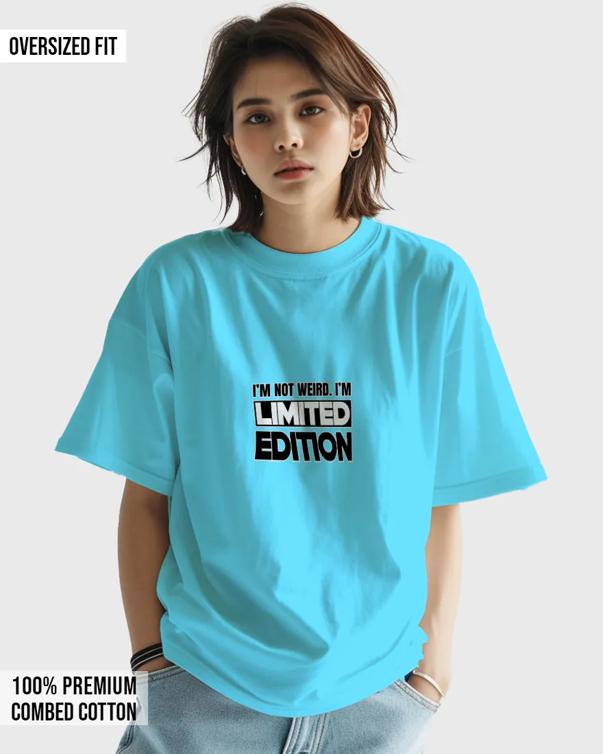 Womens Oversized TShirt Funky Never Stop Loving